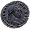 follis 308-309, Cyzicus; Aw: Popiersie cesarza w