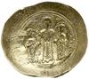 histamenon nomisma, 1068-1071, Konstantynopol; Aw: Chrystus w nimbusie stojący na wprost na podeśc..