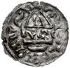 denar 976-982, mincerz Mauro; Hahn 22f1.4; srebro 22 mm, 1.53 g, gięty