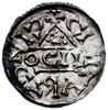 denar 1018-1026, mincerz Oc; Hahn 31f2; srebro 20 mm, 1.32 g, gięty