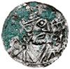denar 1009-1024; Hahn 145.22; srebro 20 mm, 1.23 g, gięty, grynszpan