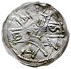 denar, po 1166 roku; Aw: Książę na koniu w prawo