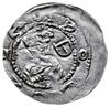 denar z lat 1157-1166; Aw: Popiersie księcia na wprost trzymającego miecz, z lewej litera B, wokoł..