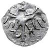 halerz 1412-1419, Głogów; Aw: Szachownica; Rw: Orzeł heraldyczny z głową zwróconą w lewo; Fbg 175,..