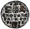 trojak 1598, Bydgoszcz; wariant z rozetkami na rewersie; Iger B.98.2.c (R2); rzadki typ monety