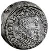 trojak 1619, Ryga; mała głowa króla, ostatni rok emisji trojaków w Rydze; Iger R.19.1.a (R3), Gerb..