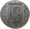 talar 1767/EDC, Drezno; Aw: Popiersie w prawo i napis wokoło; Rw: Tarcza herbowa i napis wokoło; D..