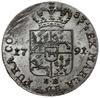 złotówka 1791, Warszawa; Plage 299, Berezowski 1.25 zł; justowana