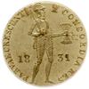 dukat 1831, Warszawa; kropka za pochodnią; Bitkin 1, Plage 271, Fr. 114; złoto; bardzo ładna monet..