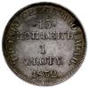 15 kopiejek = 1 złoty 1832 НГ, Petersburg; św. Jerzy bez płaszcza; Bitkin 1112 (R), Plage 398; pat..