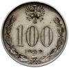 100 (marek) 1922, Warszawa; Józef Piłsudski; Parchimowicz P166e; srebro 8.96 g; efektowna próbna m..