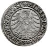 grosz 1532, Królewiec; rzadka odmiana z napisem PRVSSI; Slg. Marienburg 1138 var., Voss. 1330 var.