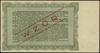 bilet skarbowy na 1.000 złotych 14.11.1945; I emisja, WZÓR, seria D 000000; Lucow 1311 (R8), Moczy..
