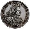 medal z 1702 r autorstwa Höcknera, wagi 1 1/2 talara, poświęcony Wolfgangowi Dieterowi von Beichli..