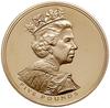 5 funtów 2002, Royal Mint; wybite na 50-lecie panowania królowej; Seaby 4555, KM 1024b, Fr. 456a; ..