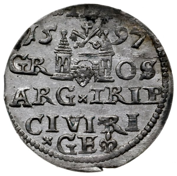 trojak 1597, Ryga