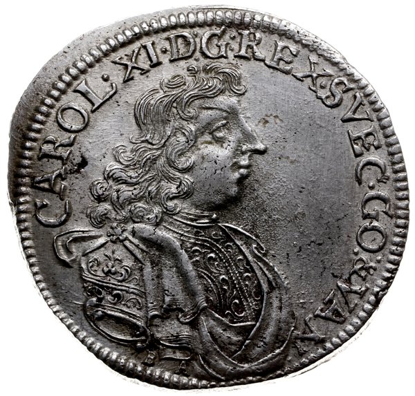gulden 1684, Szczecin; AAJ 101, Dav. 765; nierów