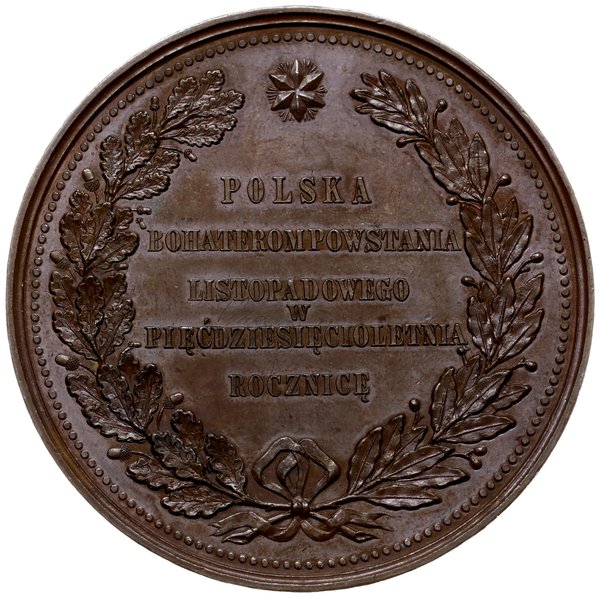 medal z 1880 r. autorstwa W. A. Malinowskiego wy