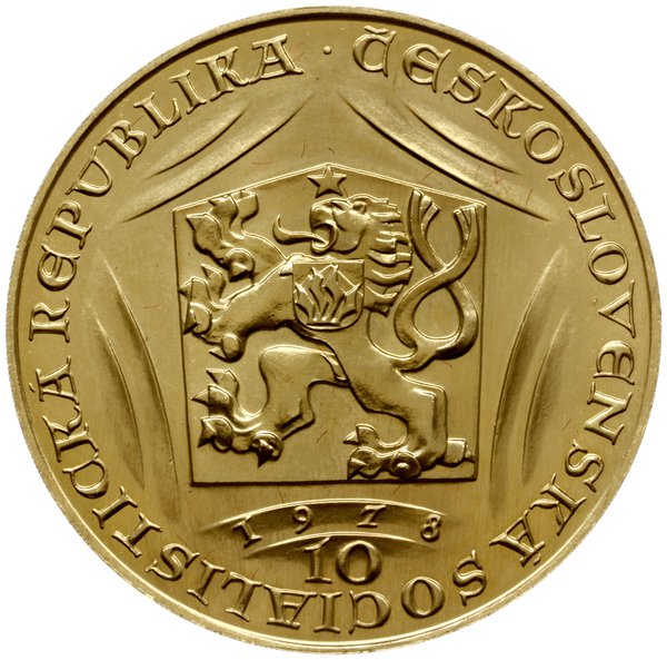 komplet złotych monet kolekcjonerskich z 1978 ro