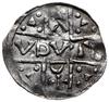 denar bez daty (przed 1023), mincerz Bab; Hahn 102a1; srebro 20 mm, 1.42 g, ładnie zachowany i rza..