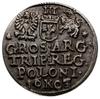trojak 1603, Kraków; Iger K.03.1.a (R1); ładna moneta z pięknym portretem króla, moneta z aukcji W..
