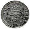 trojak 1619, Ryga; mała głowa króla, kryza wąska i rurkowata; Iger R.19.1.b (R3), K.-G. nie notuje..