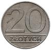 20 złotych 1989, Warszawa, Nominał - PRÓBA, Parchimowicz P323b; miedzionikiel 5.66 g;  nakład niez..