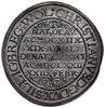 półtalara pośmiertne 1672, Brzeg; Aw: Popiersie 