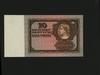 próbny druk kolorystyczny (w odmiennej kolorystyce) strony głównej banknotu 10 złotych 2.01.1928, ..