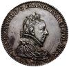 XIX-wieczna odbitka medalu poświęconego matce króla Katarzynie Medycejskiej; Aw: Popiersie Henryka..