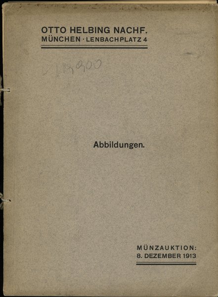 Otto Helbing Nachf. - Auktions-Katalog ... Münzen und Medaillen den Mittelalters und der Neuzeit