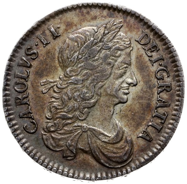 1/2 korony 1663, na obrzeżu XV