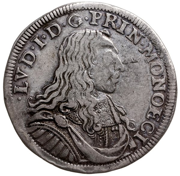 1/2 ecu (1/2 scudo, 30 soli) 1663