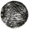 denar 1018-1023, mincerz Bab; Napis HAR EOP wkomponowany w krzyż / Dach kaplicy, pod nim P+O; Hahn..
