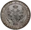 1 1/2 rubla = 10 złotych 1833 Н-Г, Petersburg; krzyżyk nad koroną nisko umiejscowiony; Bitkin 1083..