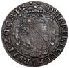 ort 1621, Królewiec; data 16-21 na awersie w polu po bokach popiersia księcia, na rewersie znak me..