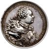 medal autorstwa F A Schega wybity z okazji śmierci Augusta III, Aw: Popiersie królewicza w ozdobne..