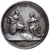 medal z 1773 roku autorstwa Krafta wybity z okazji przyłączenia Galicji i Lodomerii do Austrii; Aw..
