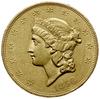 20 dolarów 1850, Filadelfia; Fr. 169; złoto 33.42 g, bardzo ładne, rzadkie w tym stanie zachowania