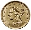 2 1/2 dolara 1856, Filadelfia; Fr. 114; złoto 4.16 g, pięknie zachowane