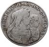 1 lira (20 soldi) 1676, Turyn; srebro 5.94 g, rzadka