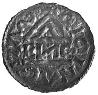 książę Henryk I Kłótnik 948-955, denar, Aw: Kapl