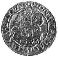 grosz 1536, Wilno, j.w., pod Pogonią litera I, K