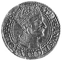 dukat 1583, Gdańsk, Aw: Popiersie i napis, Rw: Herb Gdańska i napis, Kop.I.6.a -rr- Fr.3