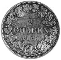półgulden 1871, AKS 180