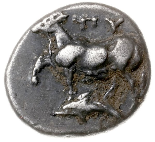 stater (sigloi) 416-357 pne; Aw: Byk kroczący w 