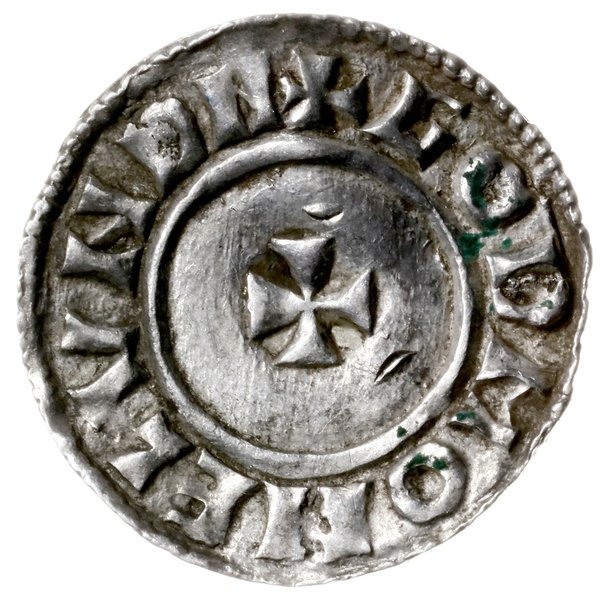 denar typu small cross, 1009-1017, mennica London, mincerz Goda