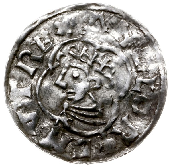 denar typu quatrefoil, 1018-1024, mennica York, mincerz Sunulf