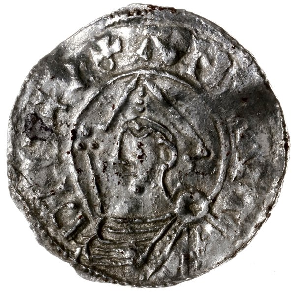 denar ok. 1022-1050, mennica Sigtuna
