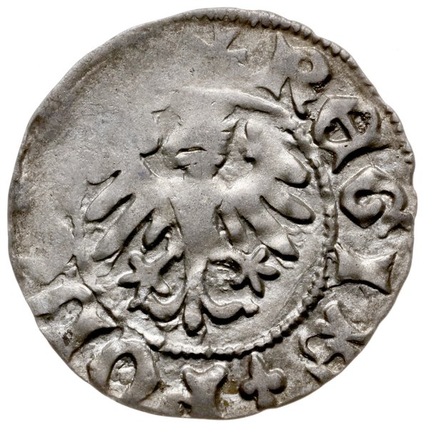 półgrosz koronny z lat 1416-1422